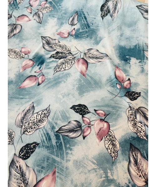 Elastyczny Jersey - wiosenne listeczki smagane wiatrem